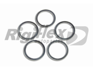 ARANDELA DE ALUMINIO DE 32 MM EXTERIOR X 26 MM INTERIOR X 1.25 MM DE ESPESOR